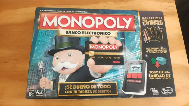Juego de Mesa Monopoly Banco Electrónico - 2