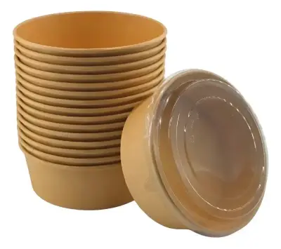 Set de 25 Bowls Desechables Bioform 32oz (1000 cc) - miniatura 2