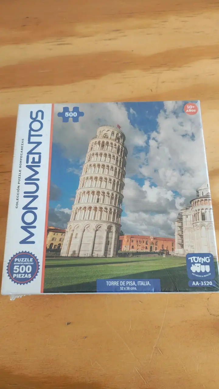 Rompecabezas Torre de Pisa 500 piezas Toyng - 1