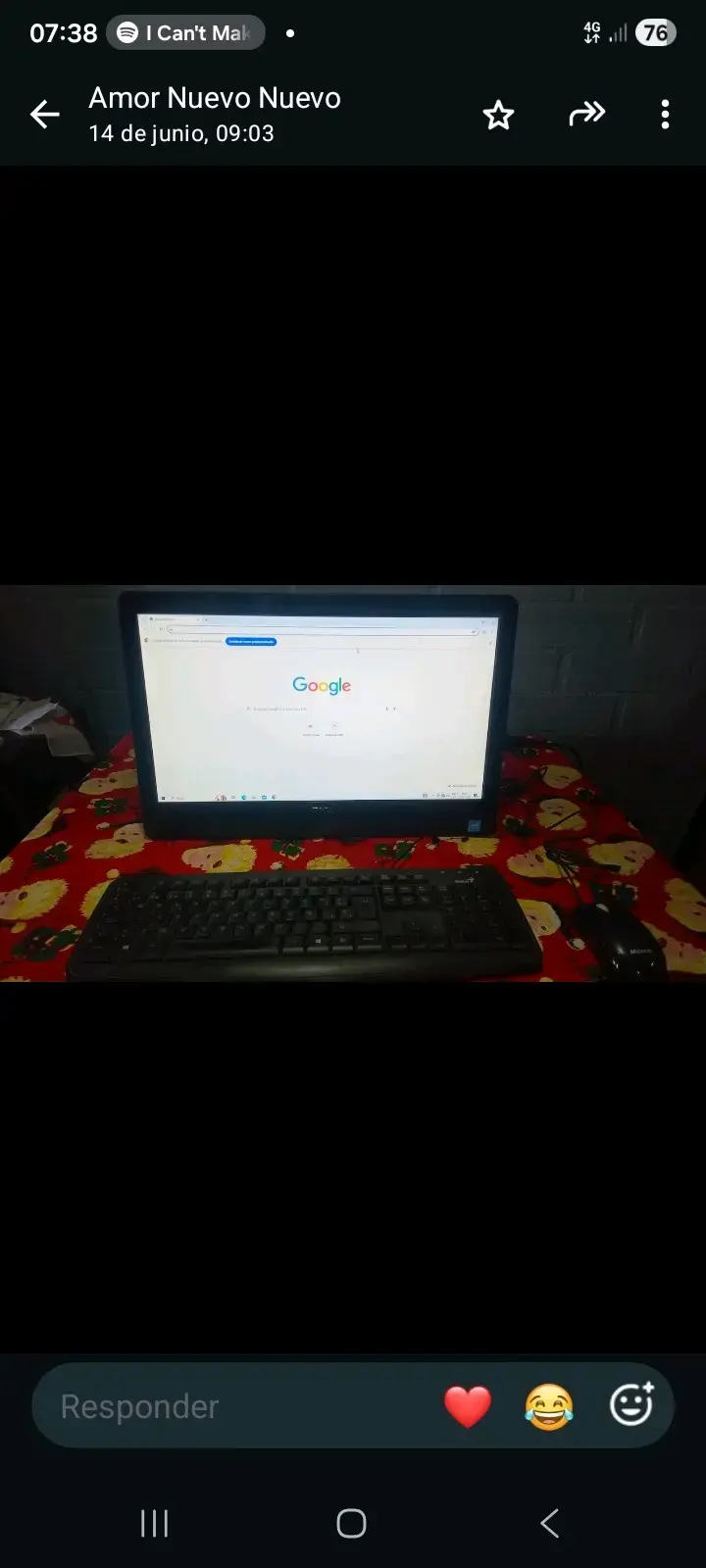 Computador Dell Inspiron 20-3052 con teclado y mouse - 3