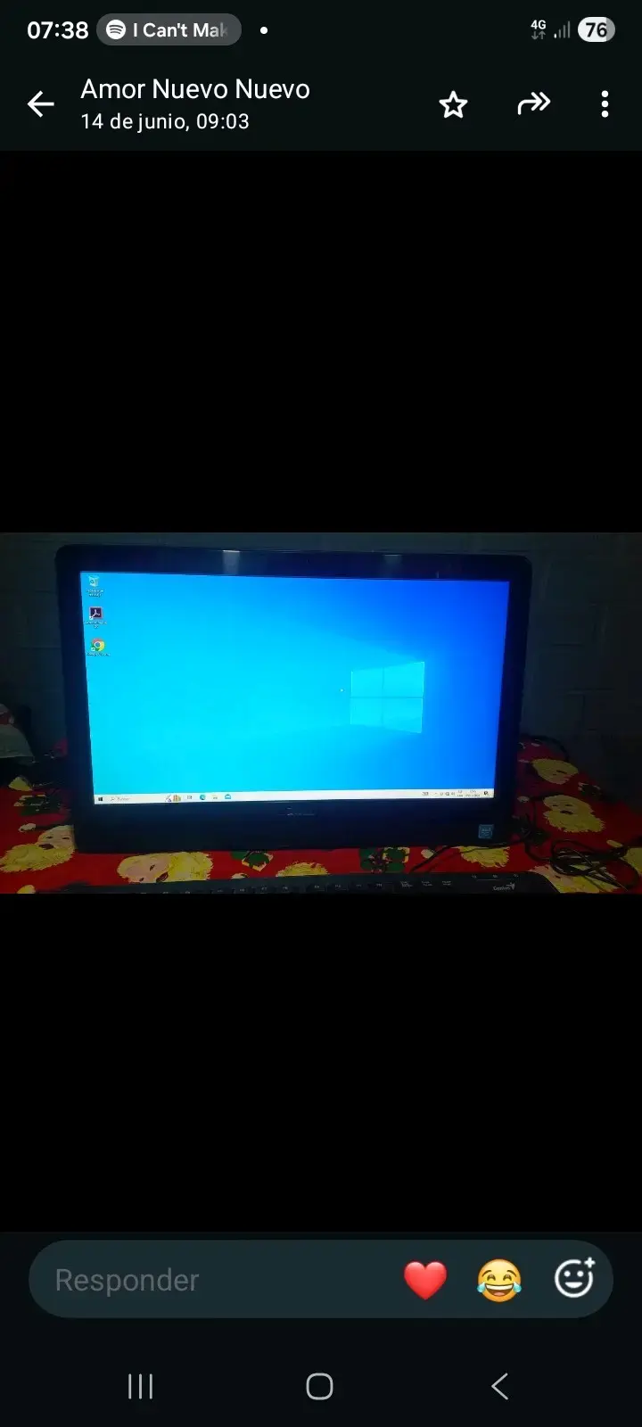 Computador Dell Inspiron 20-3052 con teclado y mouse - 5