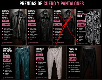 Diferentes prendas tallas extra linda - miniatura 1