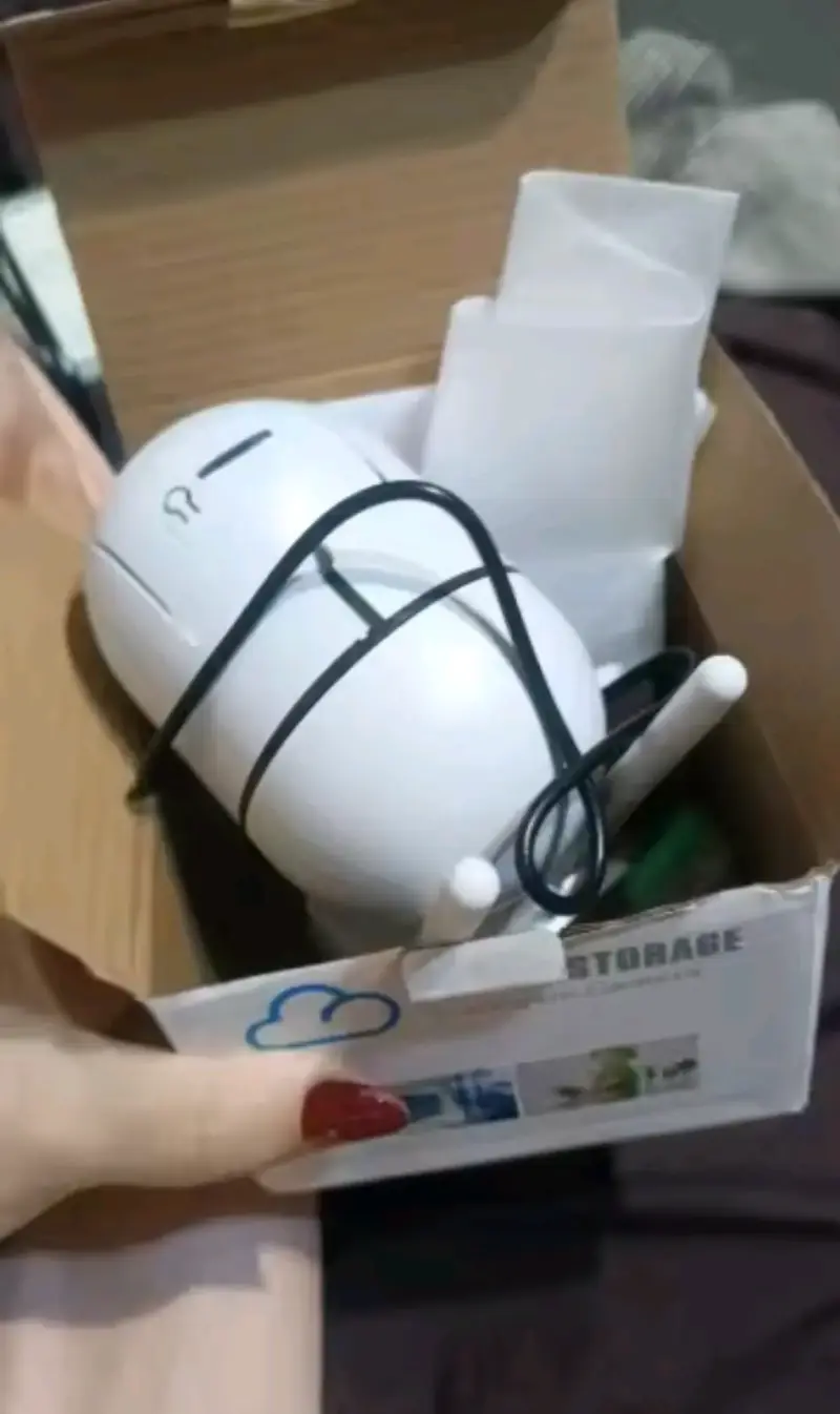 Cámara de Seguridad WiFi 8MP con Visión Nocturna