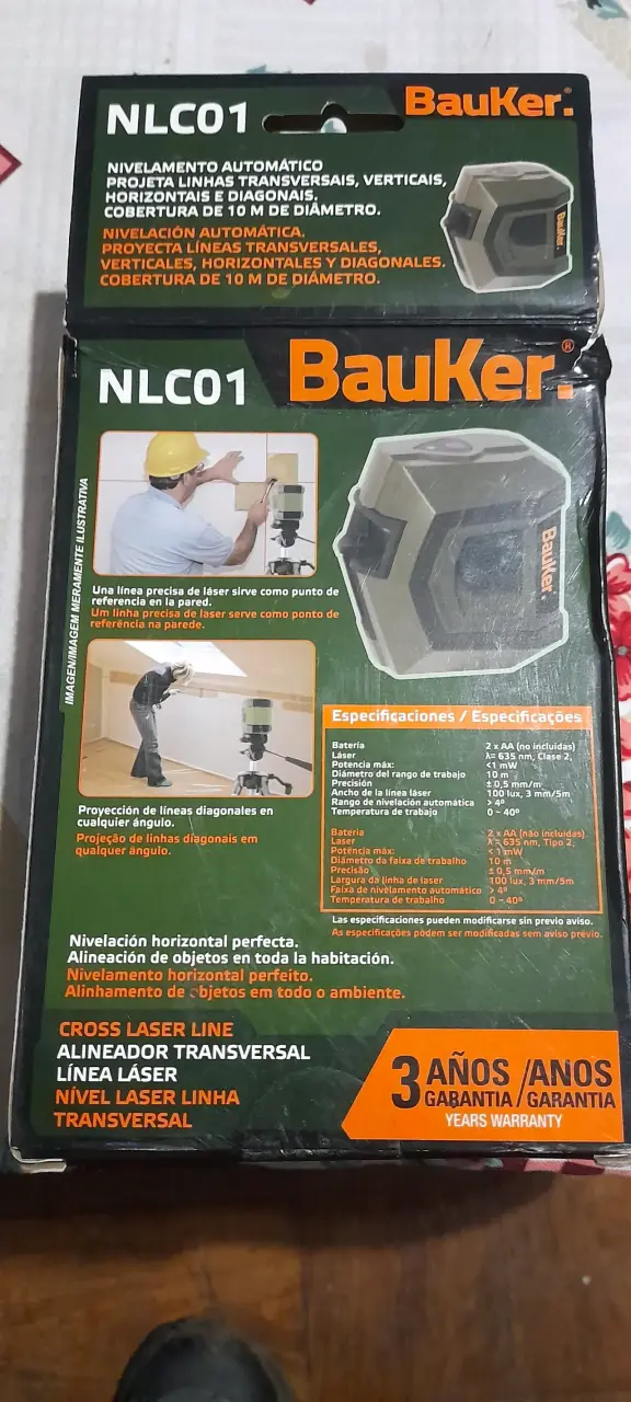 Nivel láser automático Bauker NLC01 - 2