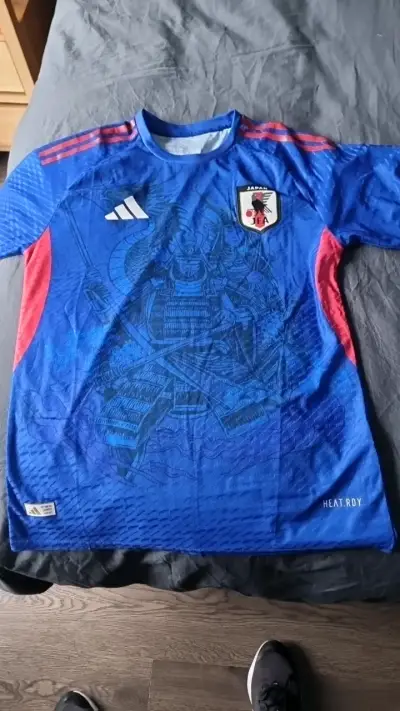 Camiseta de fútbol Japón Adidas azul - miniatura 1