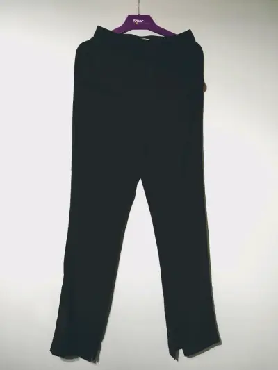 Pantalones negros H&M talla 34 - miniatura 1