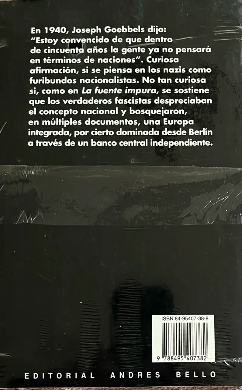 Libro 'La fuente impura' de John Laughland - 2