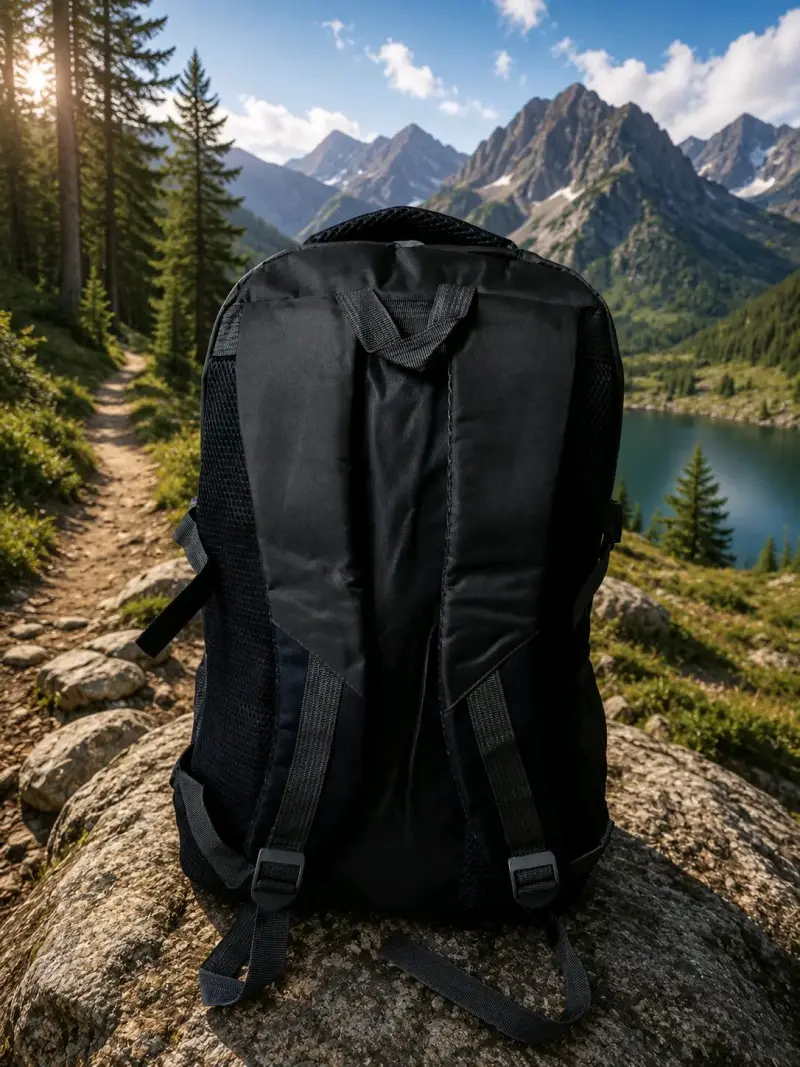 Mochila de senderismo Yi Rong 55L negra - 1