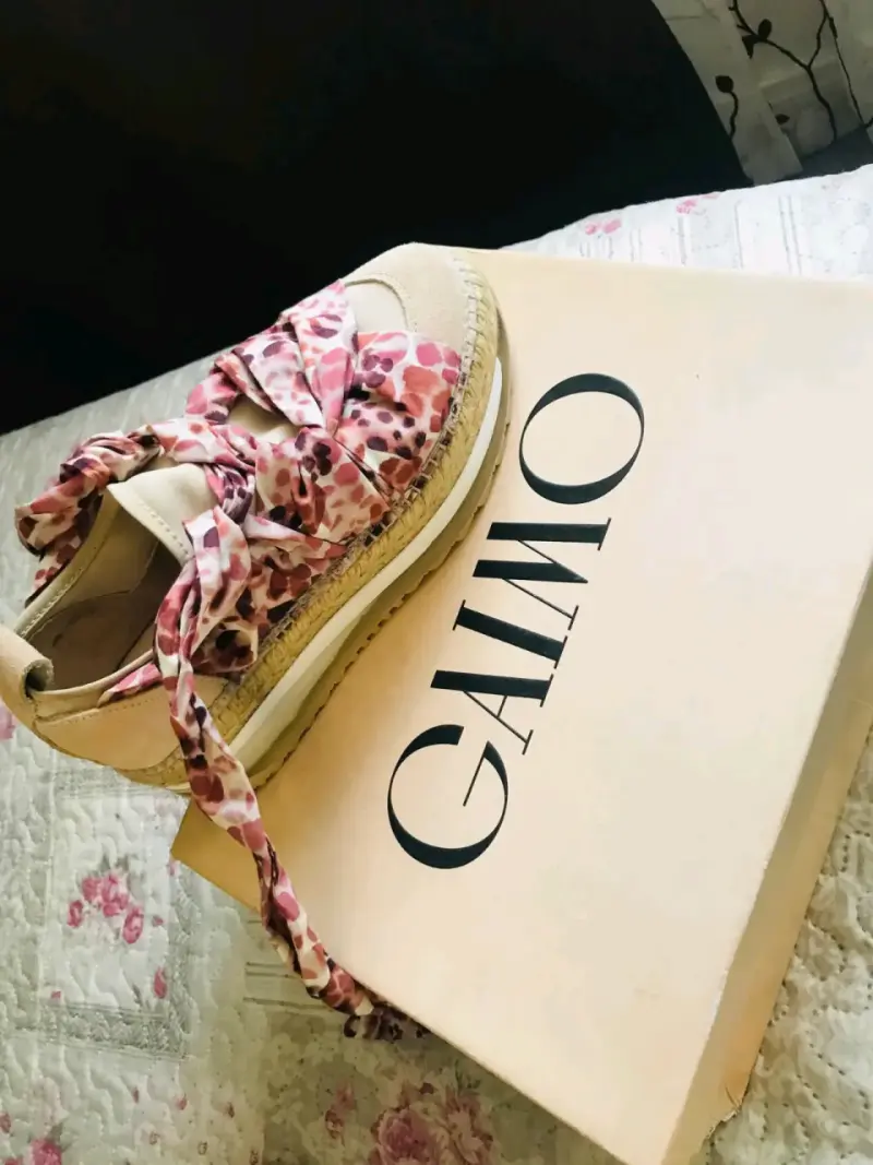 Zapatillas Gaimo con Lazo Floral Nuevas!! - 1