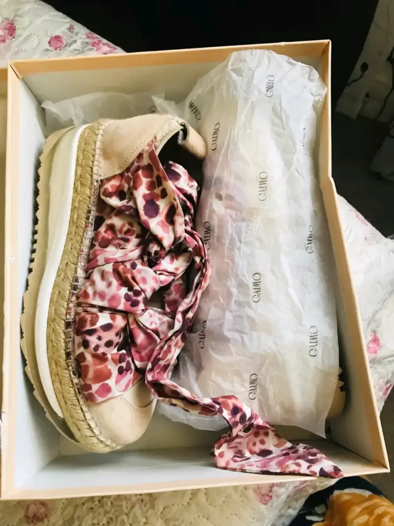 Zapatillas Gaimo con Lazo Floral Nuevas!! - 3