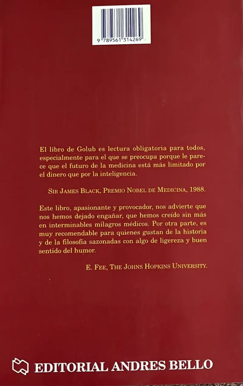 Libro Los Límites de la Medicina de Edward S. Golub - 2
