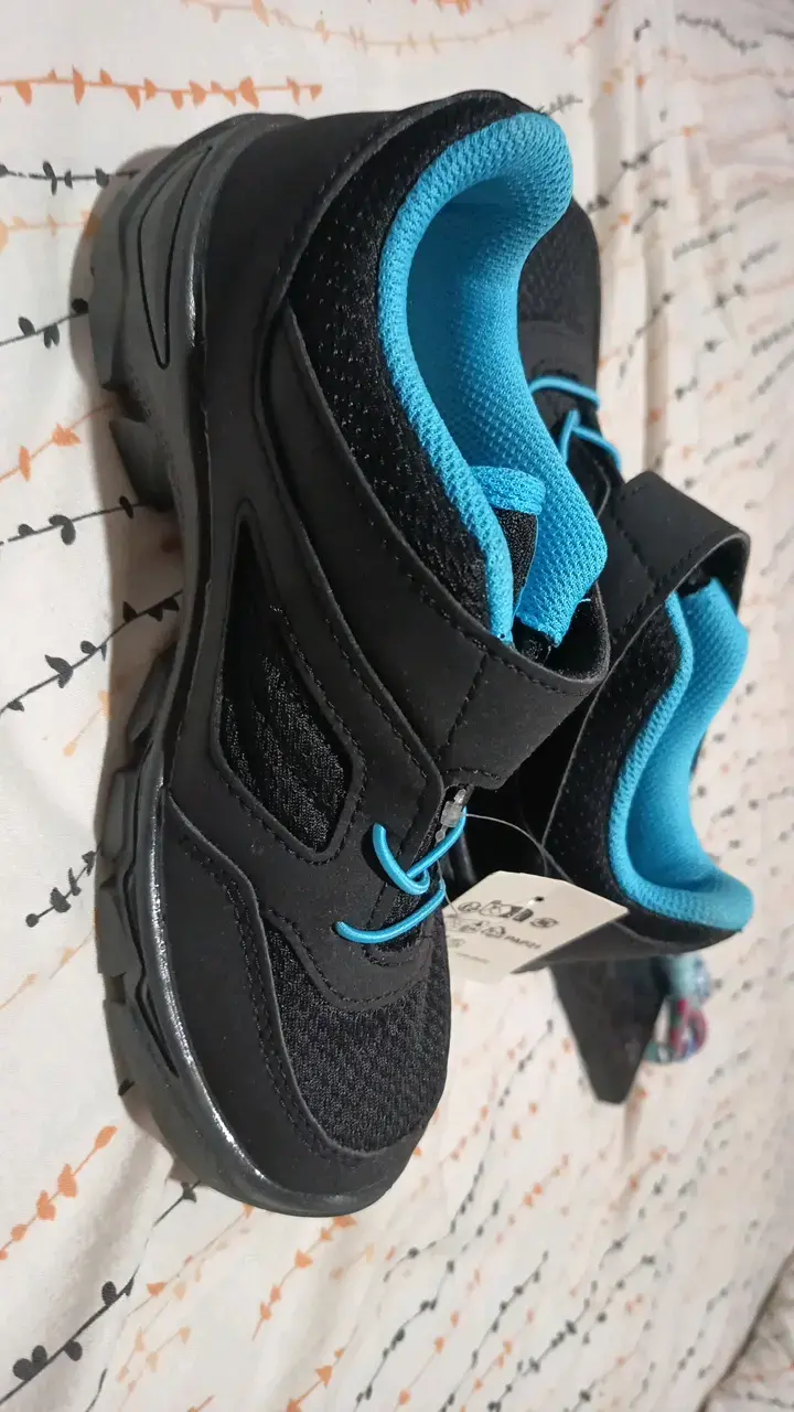 Zapatillas deportivas negras para niños talla 33 - 2