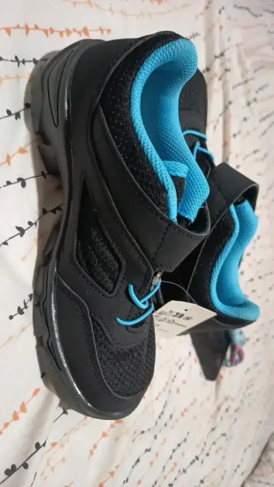 Zapatillas deportivas negras para niños talla 33 - miniatura 2