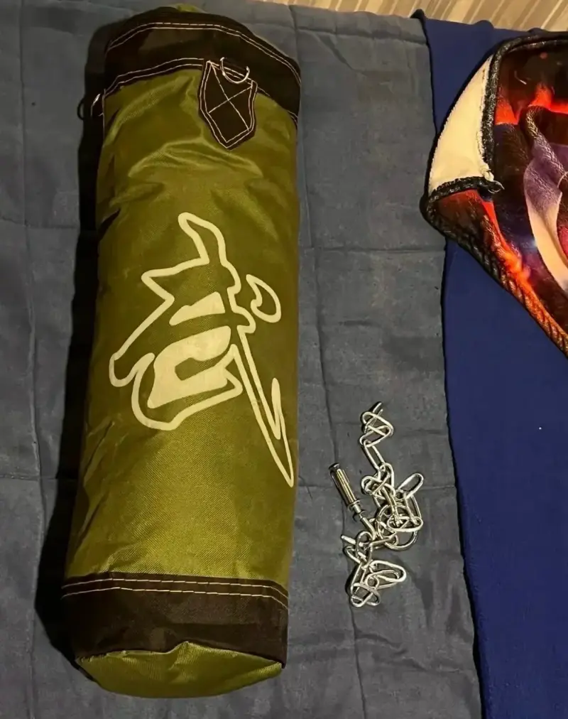 Saco de boxeo con cadena para entrenamiento - 2