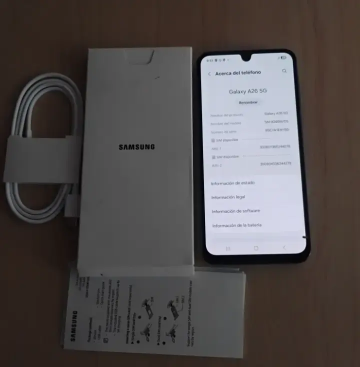 Samsung Galaxy A20s 32GB con cargador - 3