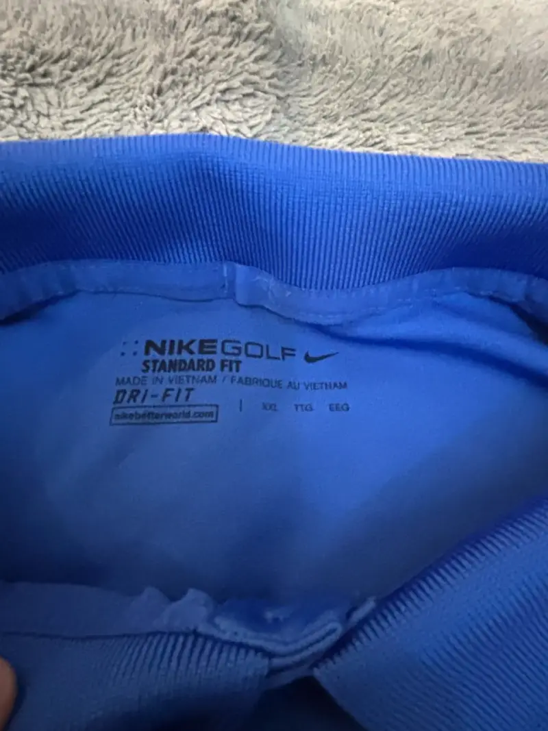 Polera Nike Golf azul manga larga - 2