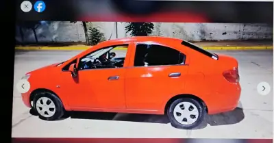 Auto Chevrolet Aveo Rojo en Buen Estado - miniatura 5