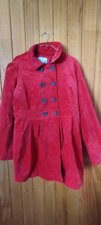 Abrigo gris con diseño de espiga Scarlett - miniatura 3
