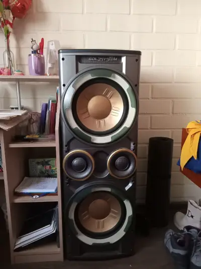2 Parlantes Goldsystem con control de volumen - miniatura 2
