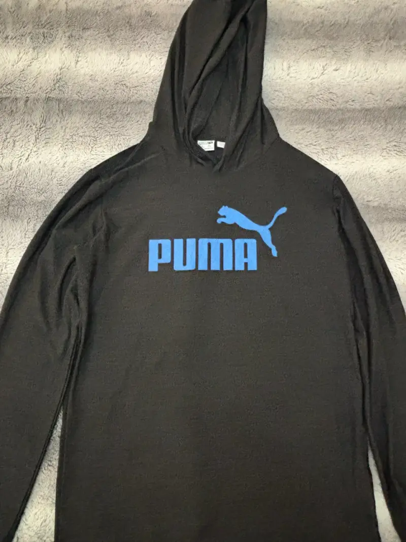 Polerón con capucha negro Puma para hombre - 2
