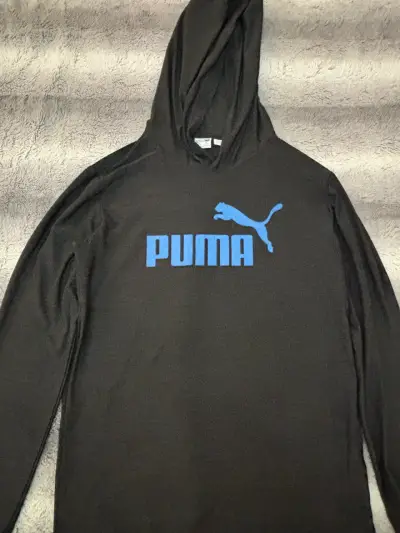 Polerón con capucha negro Puma para hombre - miniatura 2