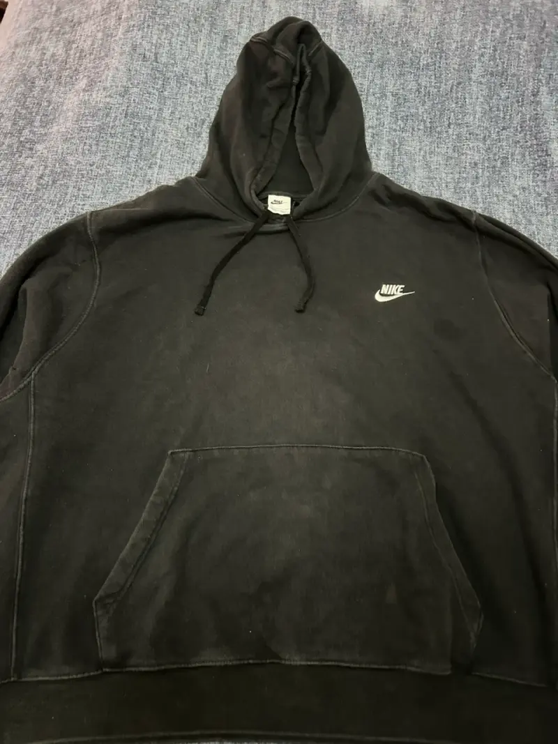 Polerón con capucha Nike negro para hombre - 5