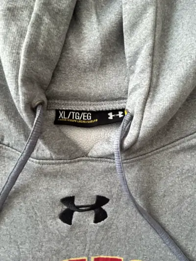 Polerón gris Boston College Under Armour - miniatura 3