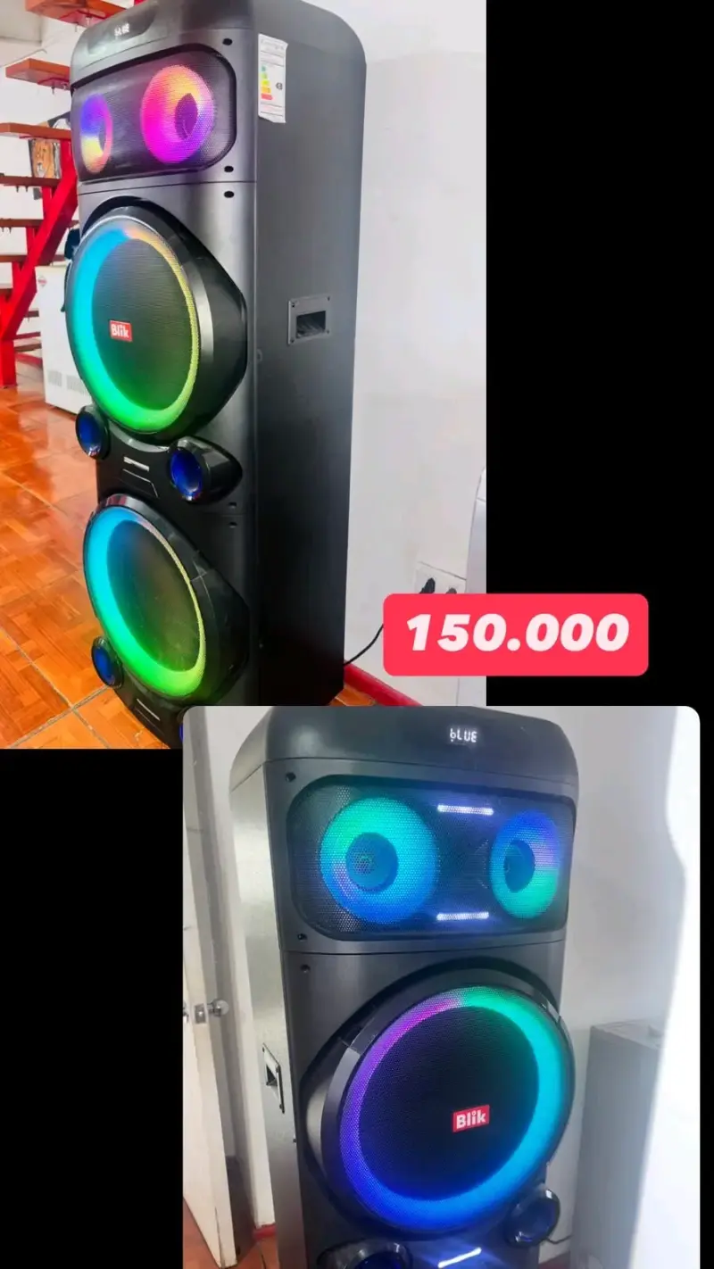 Parlante Bluetooth con Luces LED Blik