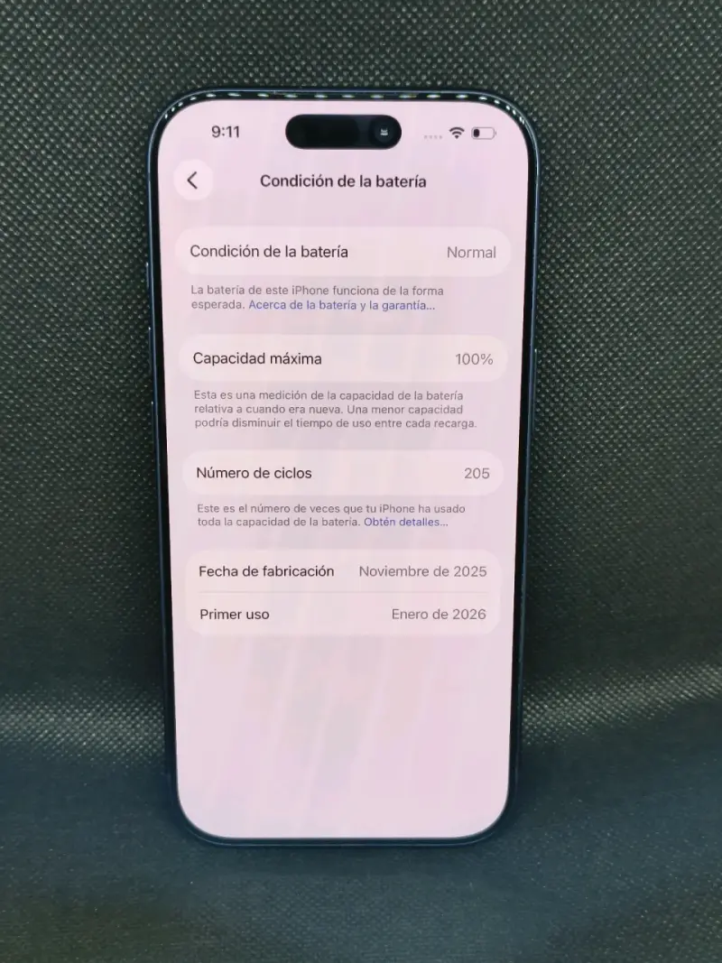 iPhone 17 Pro – 100% Batería | Garantía | Revisado - 5