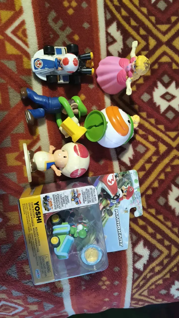 Figuras de acción Mario Kart y personajes