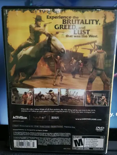 Juego Gun para PlayStation 2 en buen estado - miniatura 2