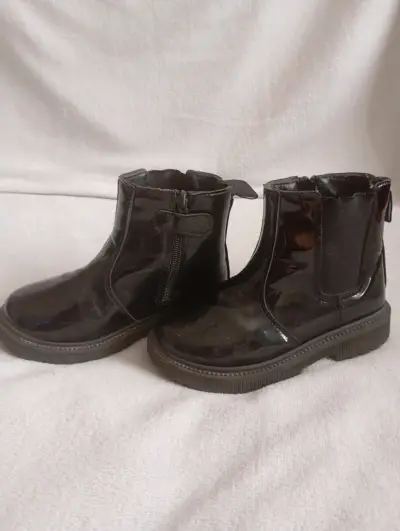 Botines negros de charol N°30 - miniatura 2