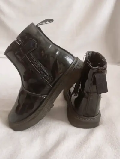 Botines negros de charol N°30 - miniatura 3