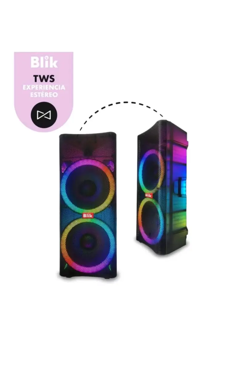 Parlante Bluetooth con Luces LED BTH - 6