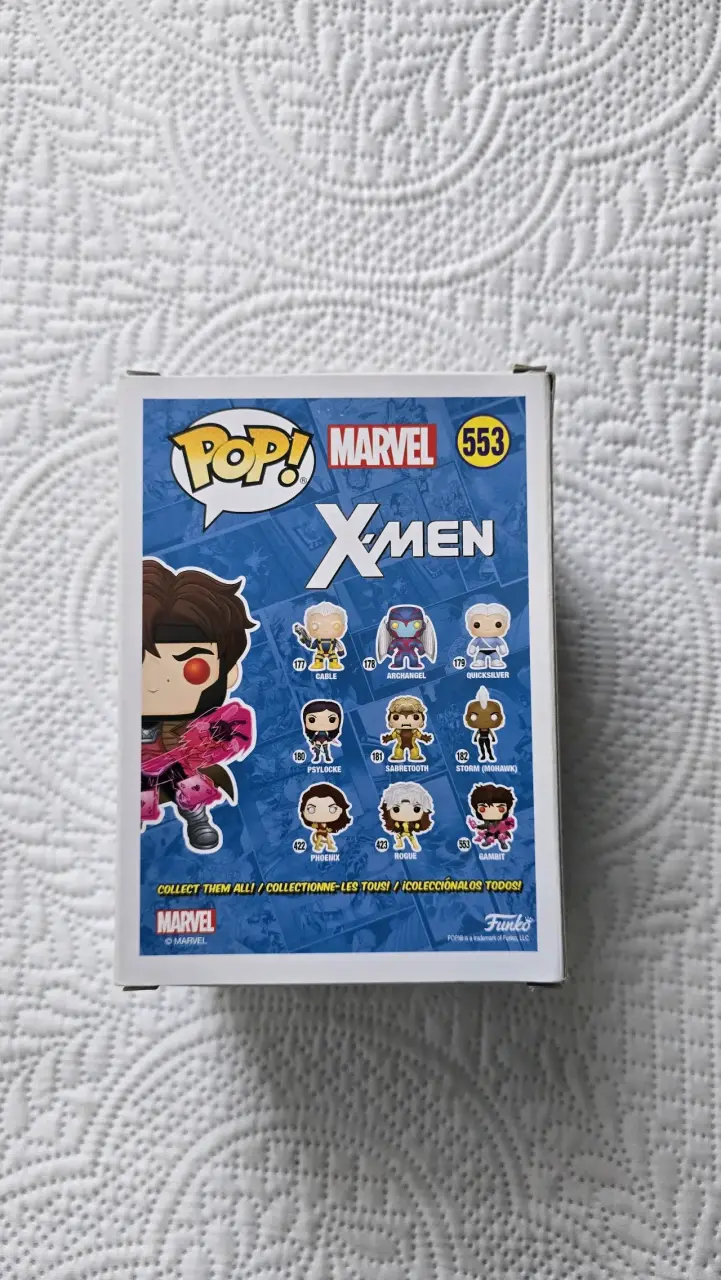 Figura Funko Pop Gambit X-Men 553 - 3