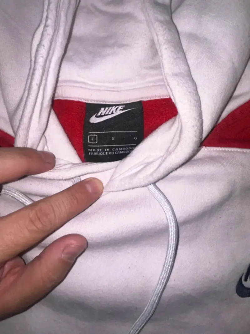 Polerón con capucha Nike tricolor - 5