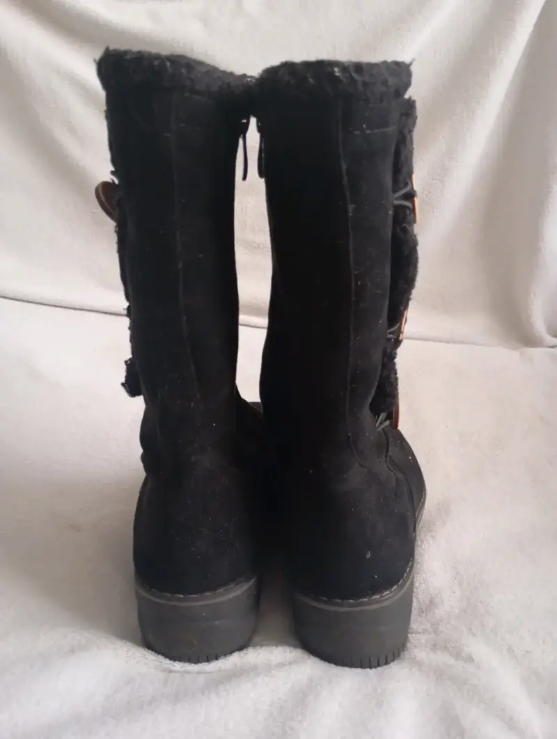 Botas negras de invierno N38 horma chica - 3