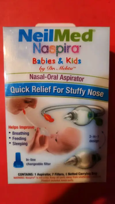 Aspirador Nasal-Oral NeilMed Naspira para Bebés - miniatura 1