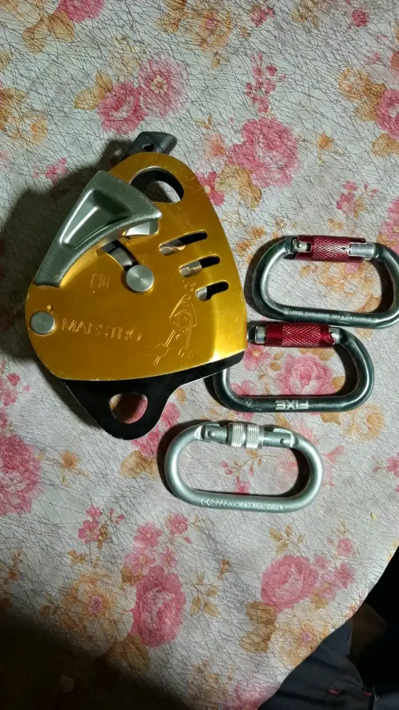 Polea de rescate Petzl Maestro. - 2