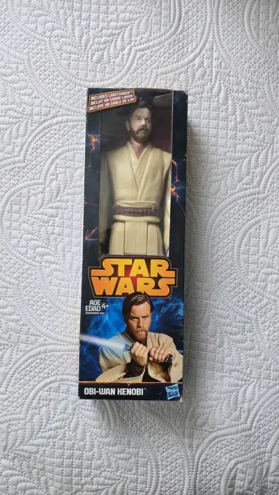 Figura de acción Obi-Wan Kenobi Star Wars sable - miniatura 1