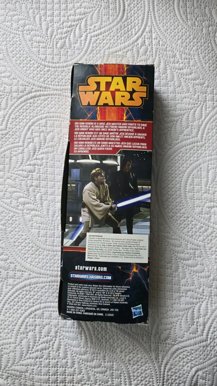 Figura de acción Obi-Wan Kenobi Star Wars sable - 2