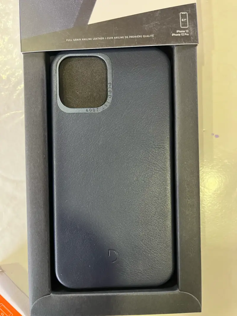 Funda de cuero para iPhone 12/12 Pro Decoded - 3