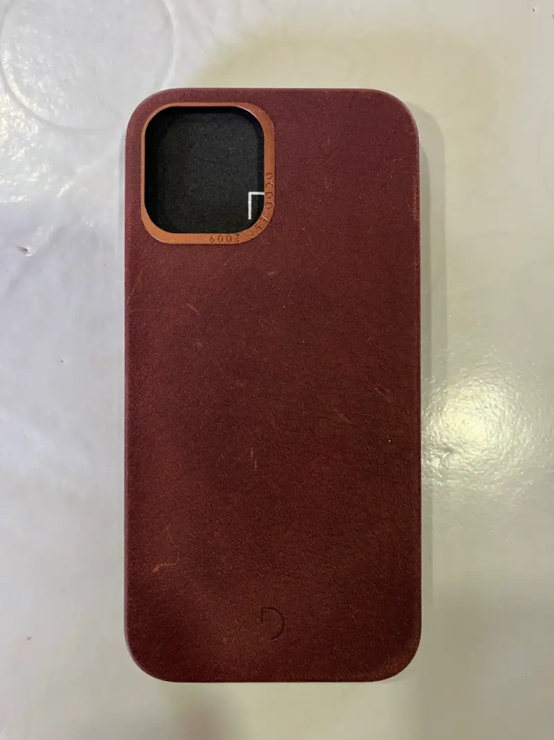 Funda de cuero para iPhone 12/12 Pro Decoded - 4