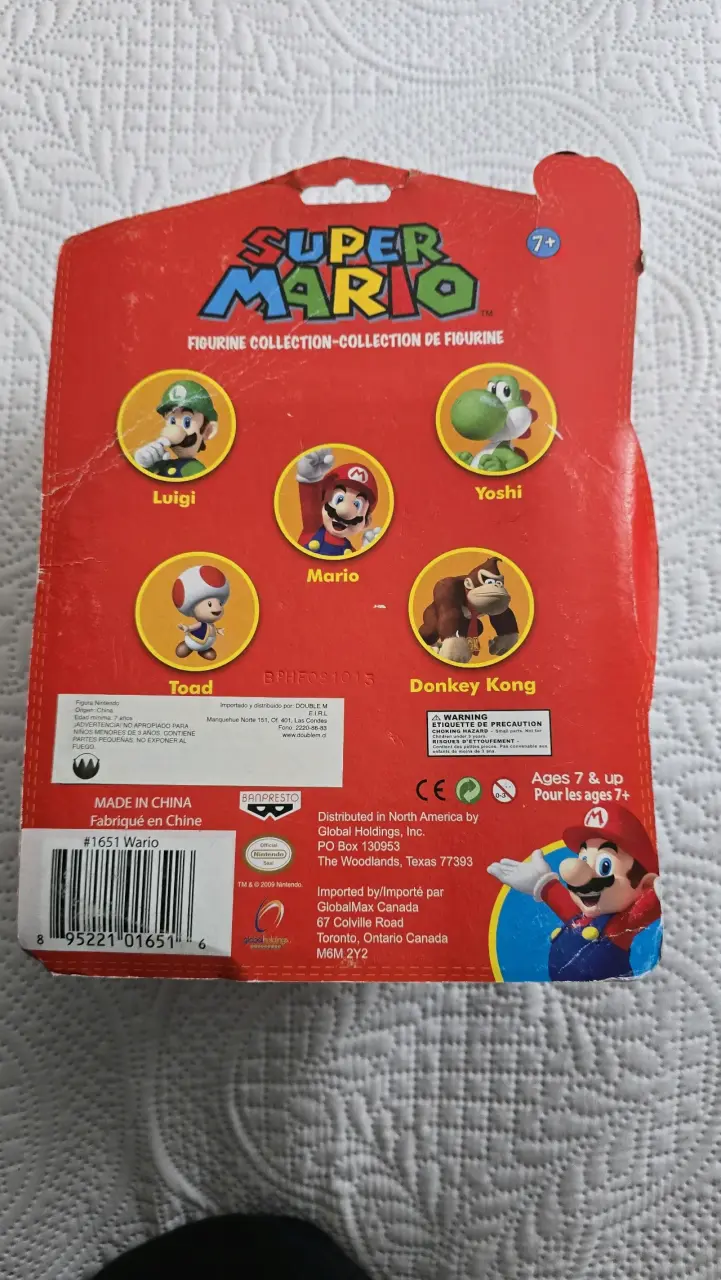 Figura de acción Wario Super Mario - 2