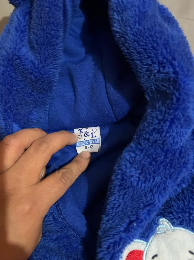 Enterito polar azul para bebé con diseño de elefante - 3