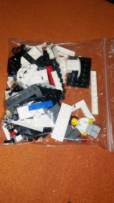 Set LEGO Speed Champions Bugatti Blanco - miniatura 6