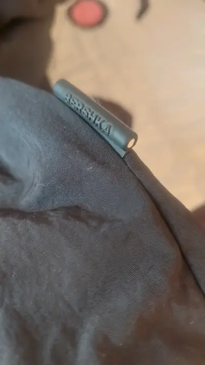 Chaqueta negra Bershka - miniatura 2