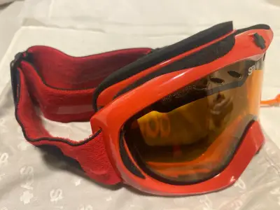 Gafas de esquí Spy+ rojas con lente ámbar - miniatura 4