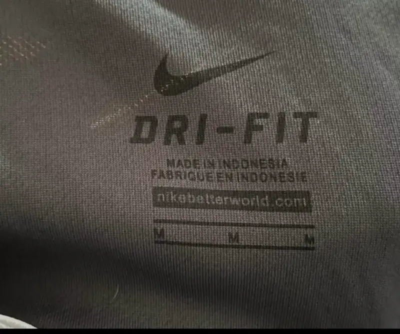 Polera Polo Nike Dri-FIT Gris Oscuro - 5
