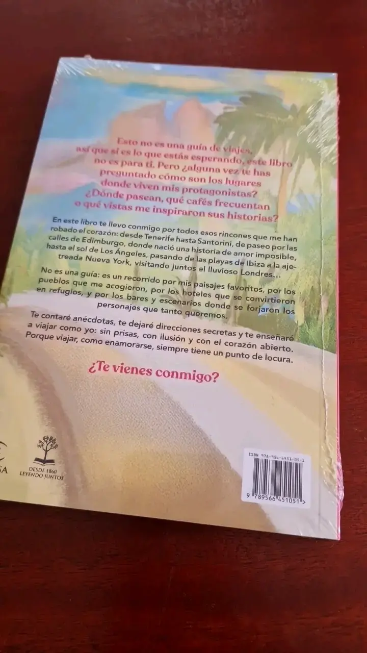 Libro 'Viajando con Megan Maxwell' Espasa - 2